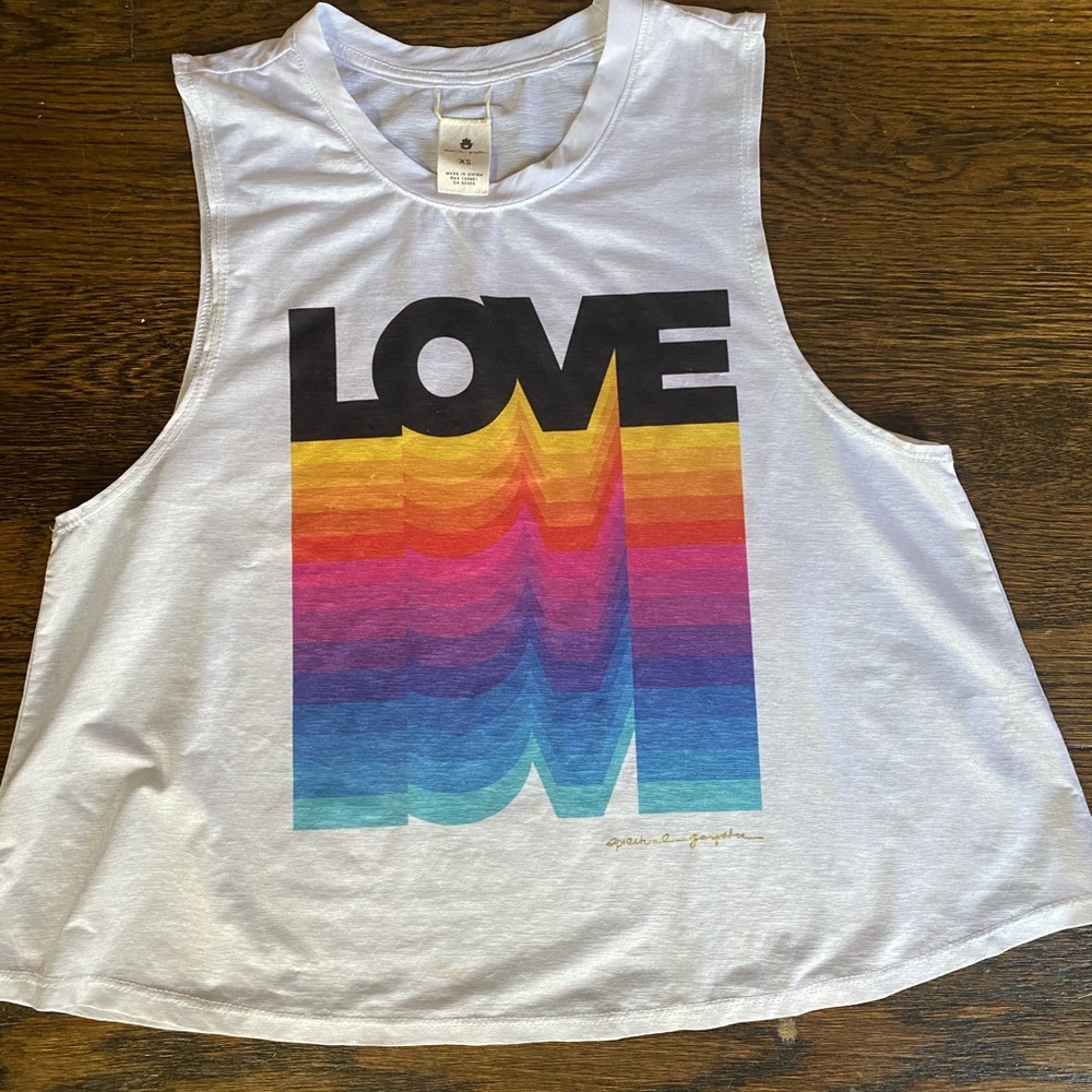 Spiritual Gangster LOVE Crop - XS